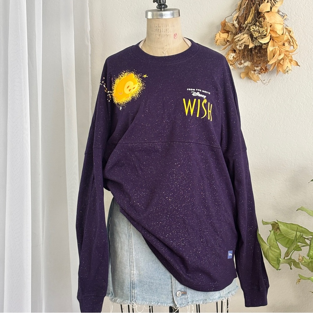 Disney Spirit Shirt movie Wish Sparkling pullover sweatshirt SZ M